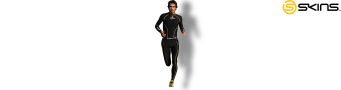 Skins Compression Kleidung Sportler